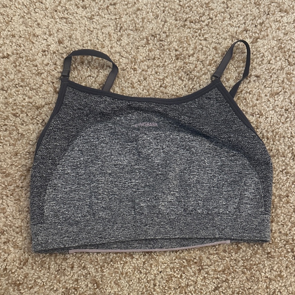 Gymshark Charcoal Sports Bra